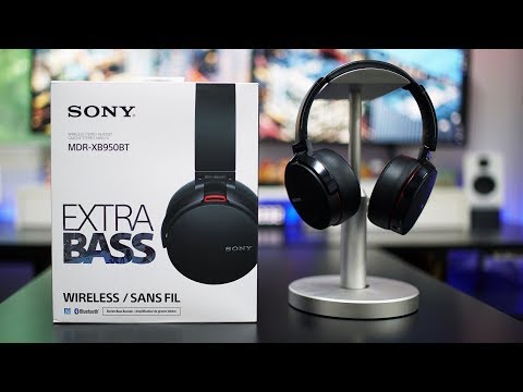 فيديو: سماعات الرأس من سوني: إلغاء الضوضاء اللاسلكية ، EXTRA BASS MDR-XB950B1 ونماذج أخرى على الأذن ومكنسة كهربائية