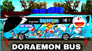 DORAEMON Bus Mod For Bus Simulator Indonesia | DORAEMON | DORAEMON Bus Mod Bussid | BUSSID NEW MOD |