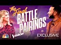 The Final Battle Pairings Are Revealed by the Coaches - The Voice Battles 2020