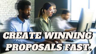 How to Write A Winning Government Proposal in One Hour (In 2024)