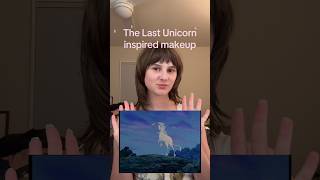 Makeup inspired by the last unicorn #makeup #makeuptutorial #thelastunicorn #whimsical