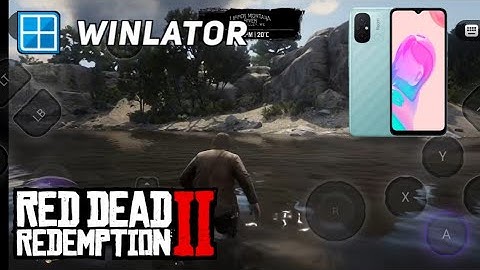 Red Dead Redemption 2 - Winlator-Mali (Windows Emulator) Mediatek Helio G85 Gameplay