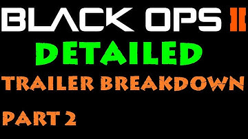 Black Ops 2 Zombies DETAILED Trailer Breakdown (Part 2)