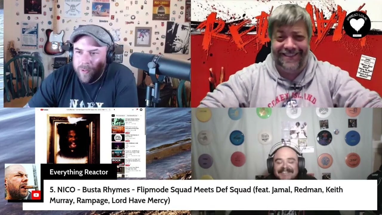 BUSTA RHYMES FLIPMODE SQUAD MEETS DEF SQUADTemple Of Bars Podcast
