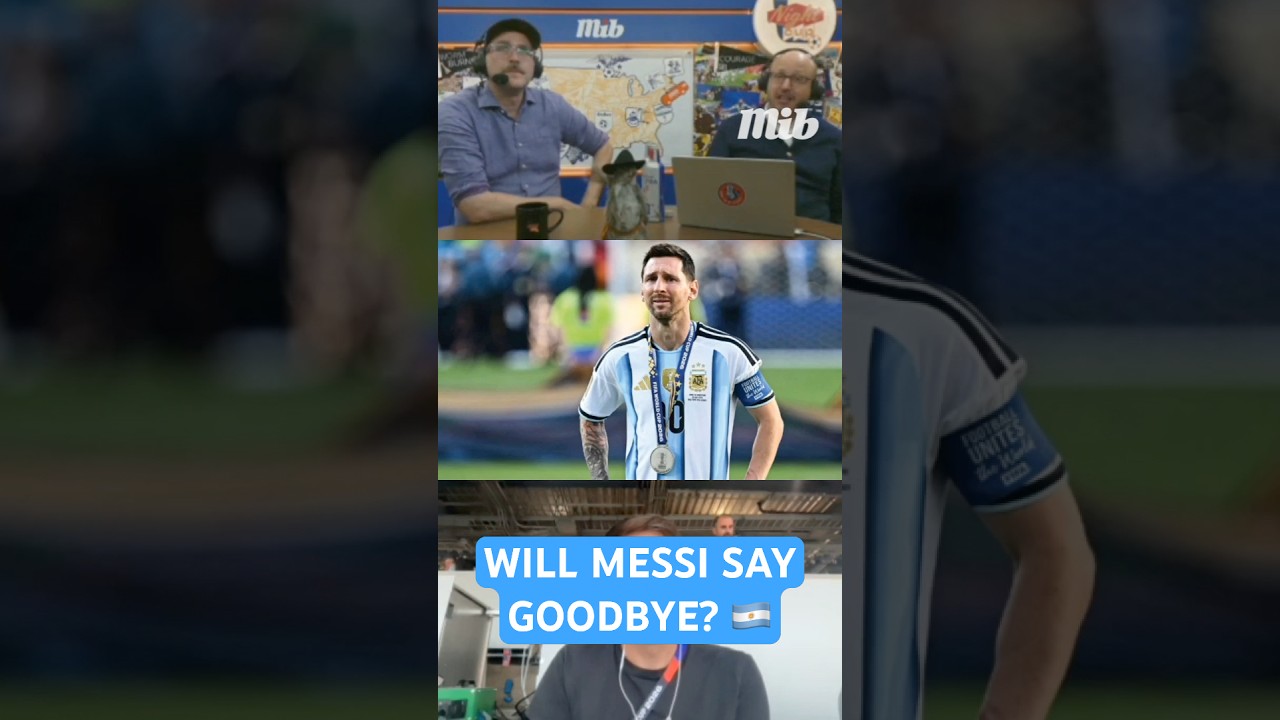 Last game for Messi in an Argentina shirt? 🇦🇷