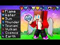 JJ Became the Master of All Existing Elements HP 2 - Maizen (Minecraft)