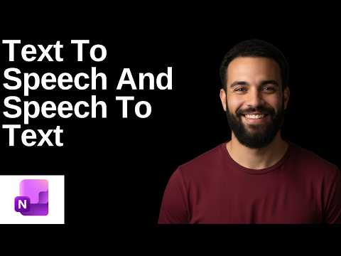How To Take Notes With Text To Speech And Speech To Text In OneNote (Step By Step Guide)