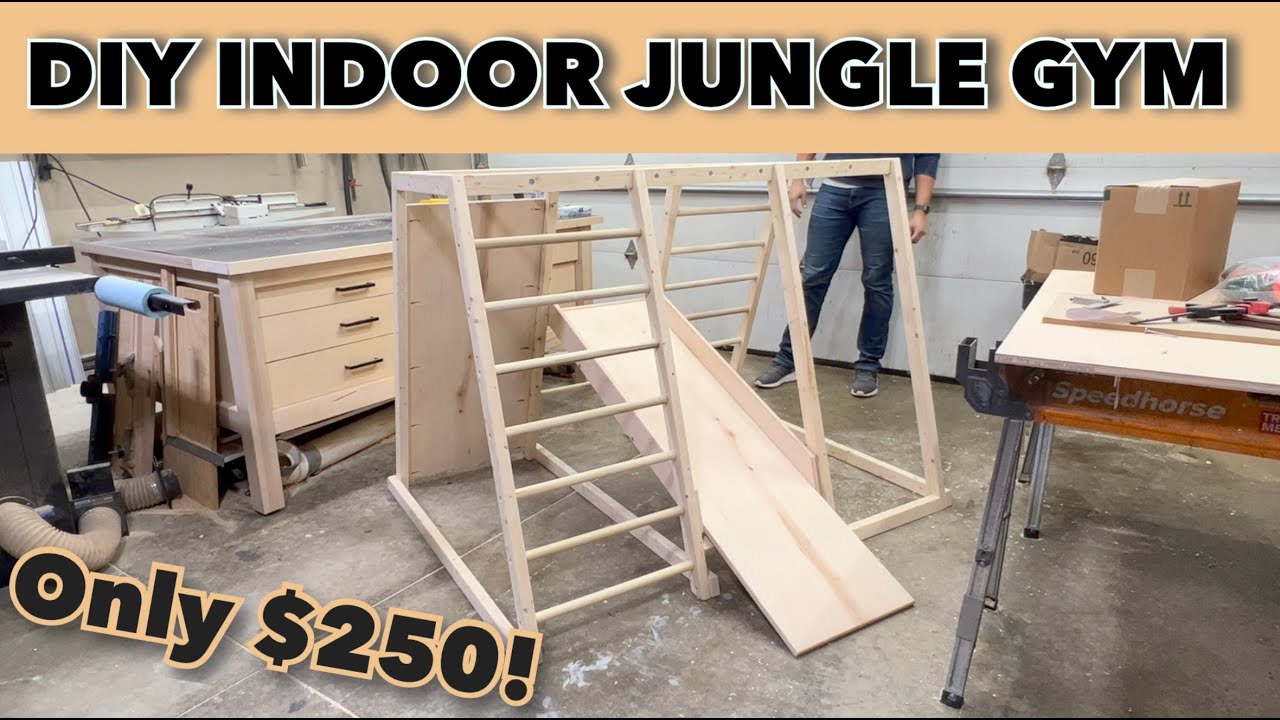 Diy Indoor Toddler Jungle Gym You