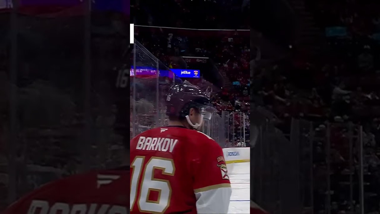 Aleksander Barkov with a Goal vs. Carolina Hurricanes