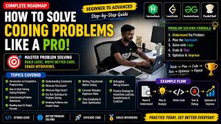 Problem Solving for Beginners | How to Start Solving LeetCode, HackerRank & CodeChef Problems