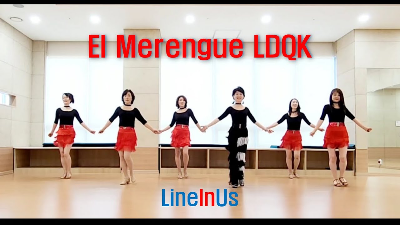 [초급]  El Merengue LDQK Line Dance (Dance & Count) [Lineinus]