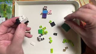 LEGO Minecraft 30672 Steve and Baby Panda Polybag Opening and building #lego #minecraft