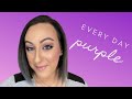 Soft, Subtle, and Everyday Purple Eyes Natural Makeup Tutorial Using All MAC Eyeshadows