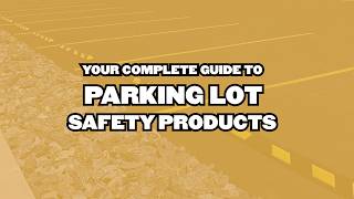 Parking Lot Safety Products Explained | Wheel Stops, Sign Bases, Cart Corrals, Speed Bumps & More