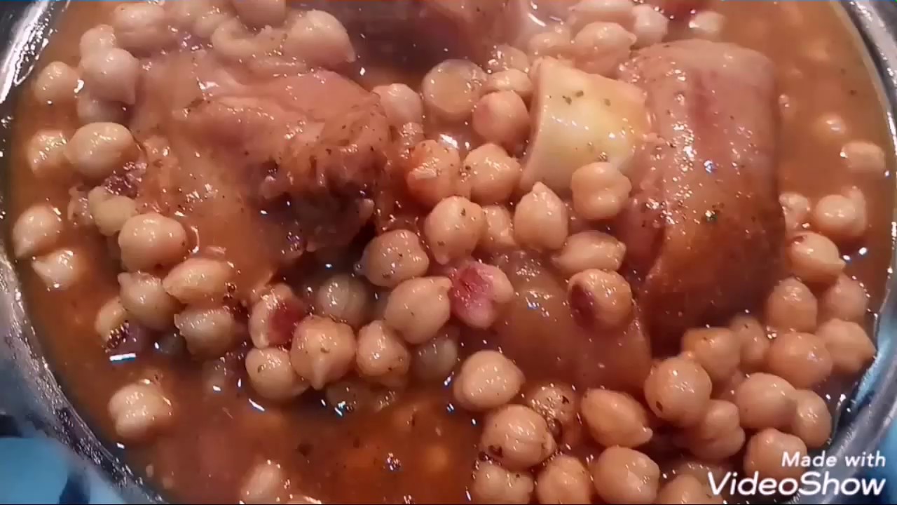 🇲🇦 Pata de ternera con garbanzos. Receta deliciosa y económica. Espéciate con Cintika 😃✌