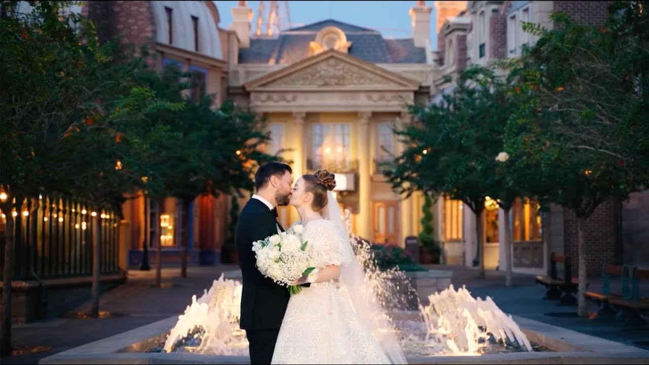 Place De France EPCOT + Boardwalk Sea Breeze Point Wedding | Disney Fairytale Wedding | Legacy Film