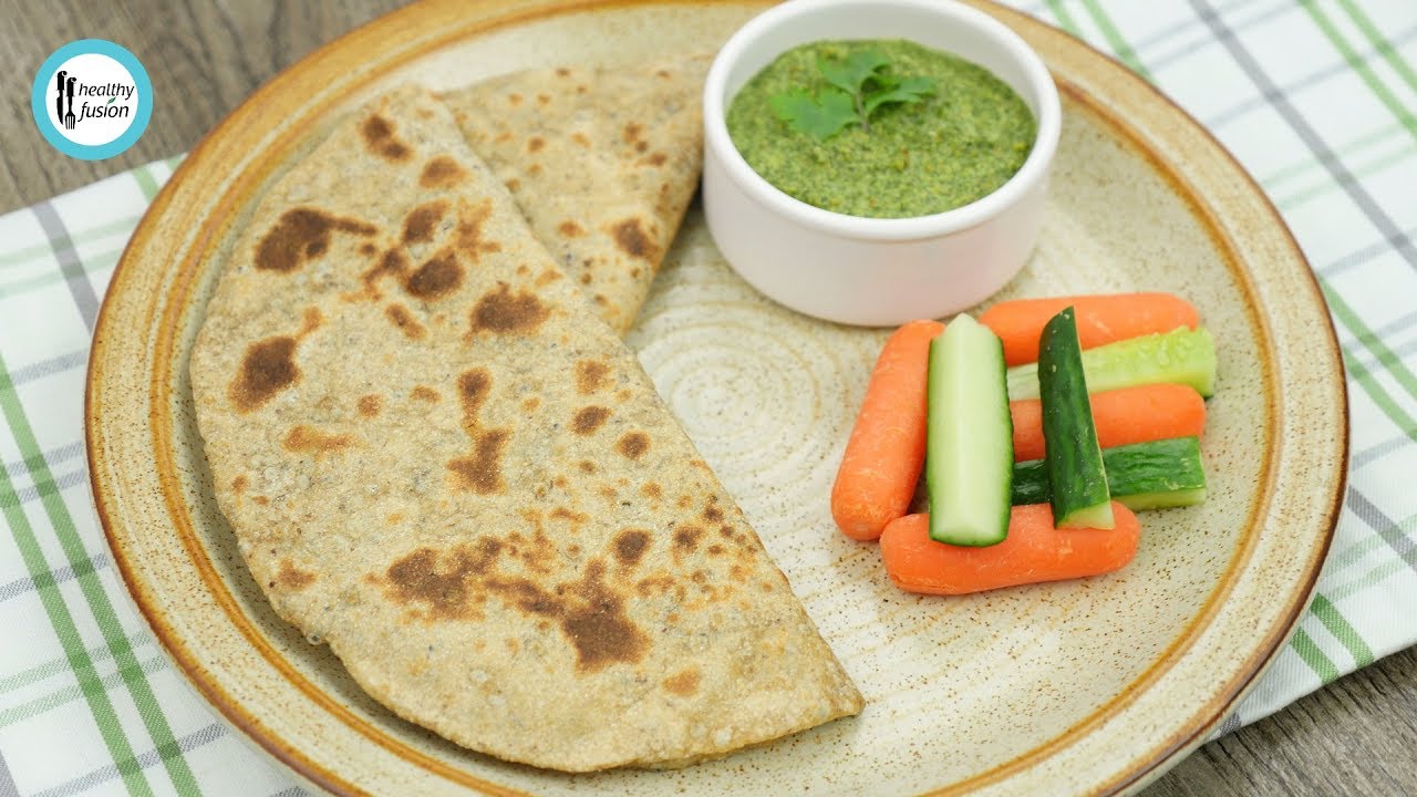 Basil roti for Weight Loss  Recipe By Healthy Food Fusion