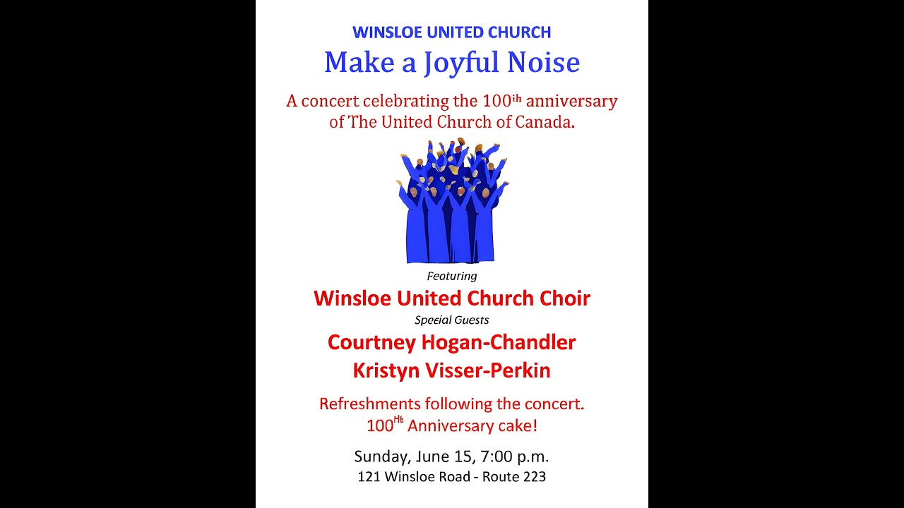Make a Joyful Noise Concert, June 15th, 2025 @ 7:00pm - YouTube