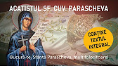 Acatistul Sfintei Cuvioase Parascheva De La Iasi Subtitrat Integral Youtube
