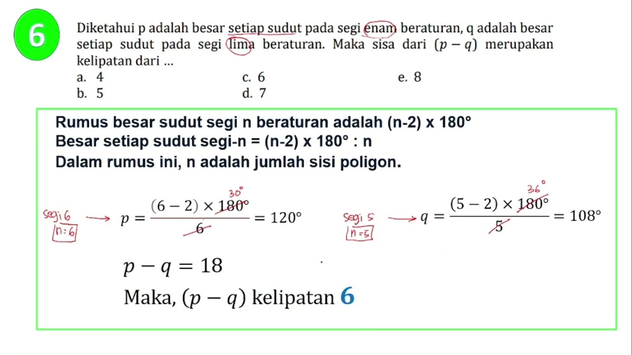 PEMBAHASAN SOAL TRY OUT 02 SEMIFINAL KELAS 7-8 PART 1