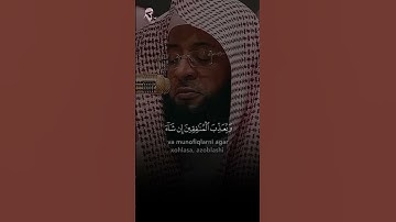 مِّنَ ٱلْمُؤْمِنِينَ رِجَالٌ صَدَقُوا – تلاوة بدر التركي | الأحزاب ٢٣-٢٥