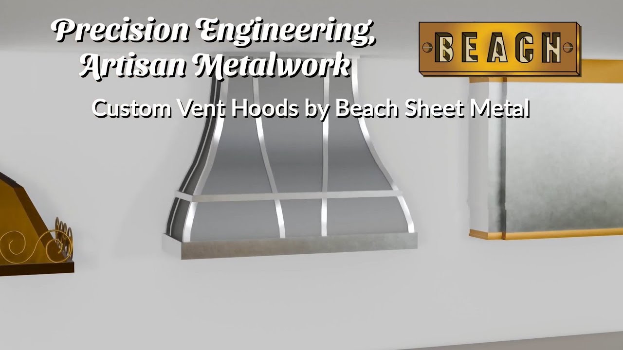 Precision Engineering, Artisan Metalwork: Custom Vent Hoods by Beach Sheet Metal