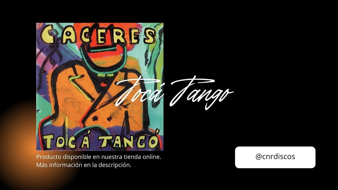 Tango Negro - Juan Carlos Cáceres [Video Lyric]
