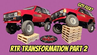 RC4WD Trailfinder 2 Soft Suspension Modifications on a Leaf Spring RTR Toyota 4Runner RC Crawler  screenshot 5
