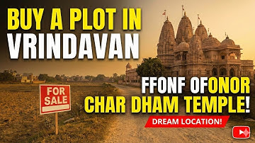 Vrindavan / Mathura, 🛣️ 25–30 ft wide roads💡 Electricity + Poles + Street Lights