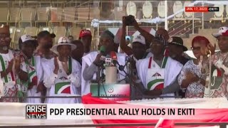 PDP PRESIDENTIAL RALLY HOLDS IN EKITI