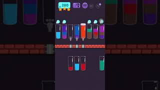 Cups - water sort puzzle | level 280 | ⭐️⭐️⭐️ screenshot 5