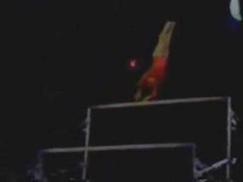 Zhang Xia 1990 Goodwill Games Team Uneven Bars