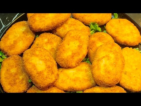 من هياكل الفراخ هتعملى ألذ واطعم وصفة كفته الدجاج مع ملوخيه ناشفه غداء اقتصادى 