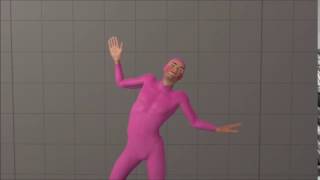 Pink Guy SFM Dance Alone Life Party