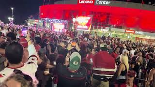 Carolina Hurricanes Stanley Cup Celebration Post Game 6 - Wagon Wheel