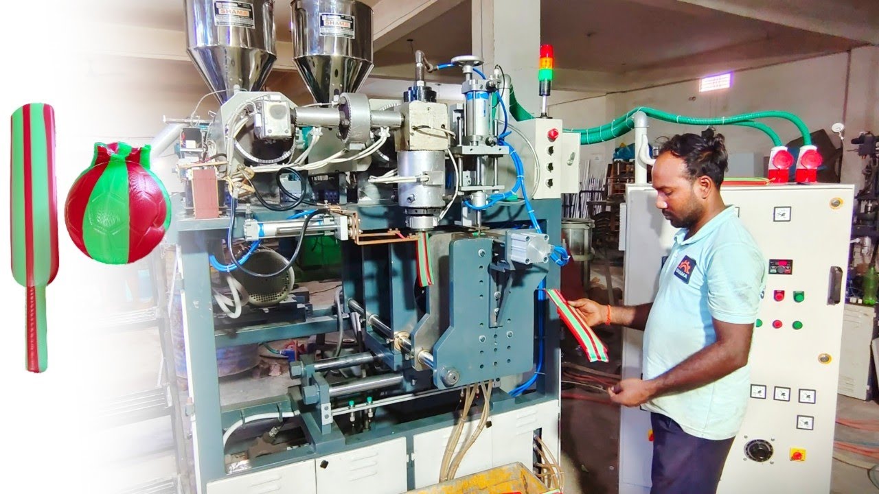 Double Colour 🛟 Plastic Blow Moulding Machine 