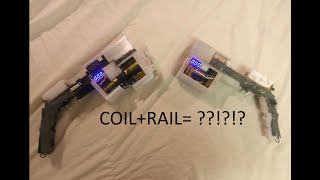 COILGUN + RAILGUN = MORE POWER?  CAM ION