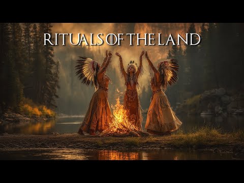 Rituals of the Land | Healing Native American Flute Music, Fall Asleep Naturally