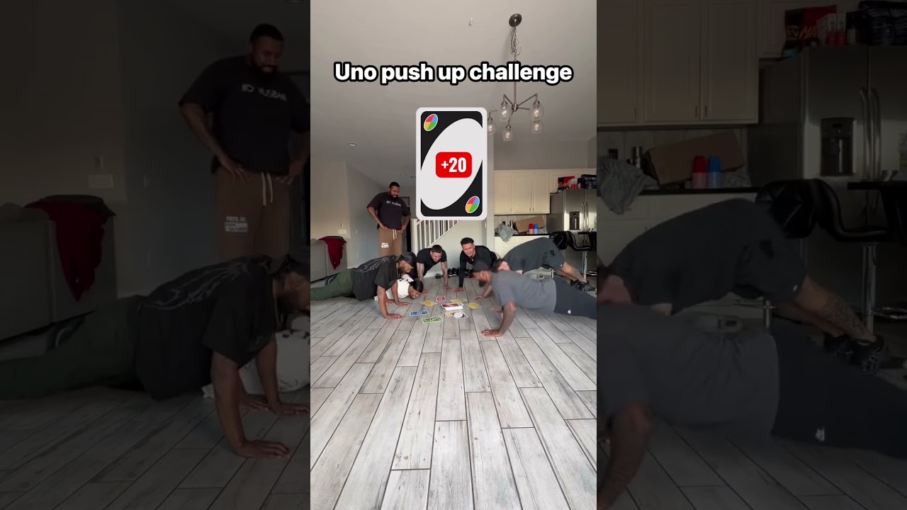 UNO PUSHUP CHALLENGE #shorts