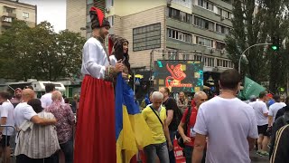 Забіг у вишиванках 2016 - Київ, Русанівська Набережна, 24.08.2016