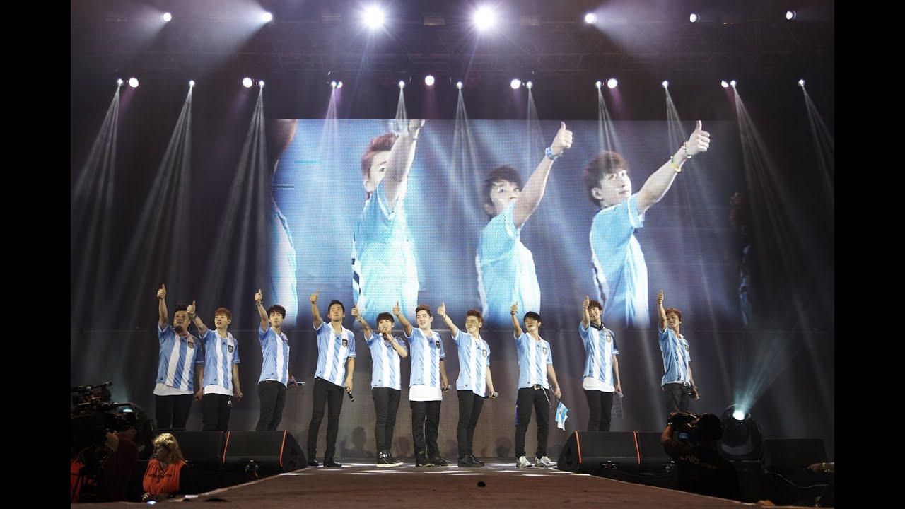 Super Show 5 Argentina  Luna Park Buenos Aires 23 Abril 2013