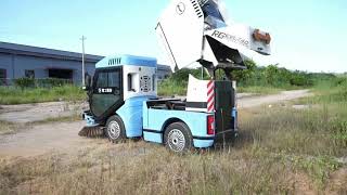 Full RG-8240 Multifunction Road Sweeper | Powerful Street Cleaning Machine | Demo & Features News