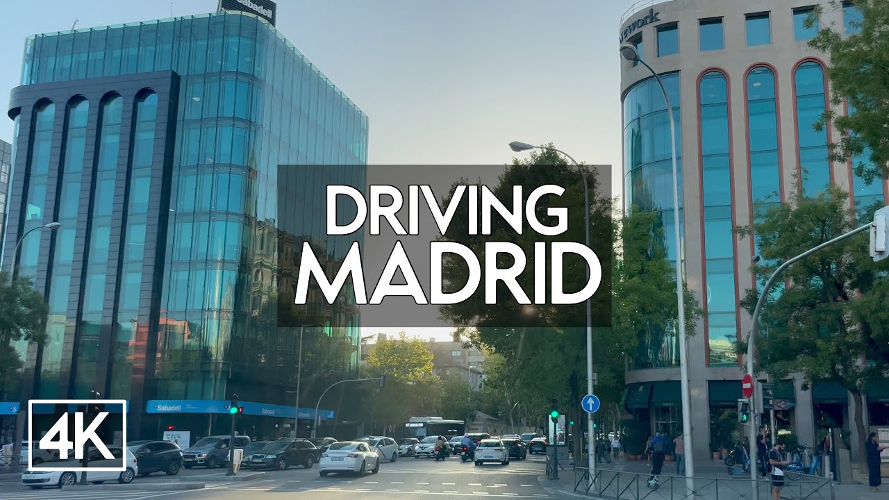 [4K] Driving Madrid | Tetuán - Chamartín - Salamanca - Chamberí | POV 4K HDR