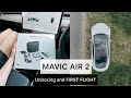 DJI MAVIC AIR 2 - Review, Unboxing and First Flight