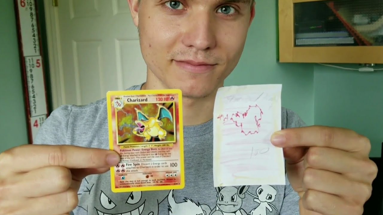 how-to-make-your-own-pok-mon-cards-look-real-youtube