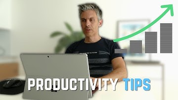 7 PRODUCTIVITY tips that are actually used in tech companies