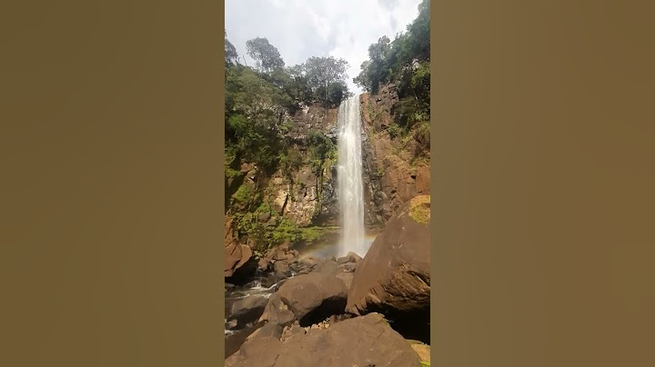 Eu fiquei encantado com a beleza dessa cachoeira. Cachoeira da Fonte em Faxinal