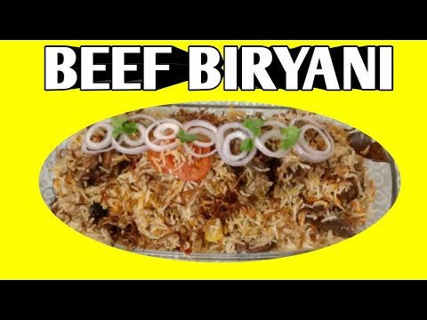 Simple and Easy Beef Biryani