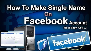How to remove your last name on Facebook 2020 NEW 100% Working | Tips And News Official