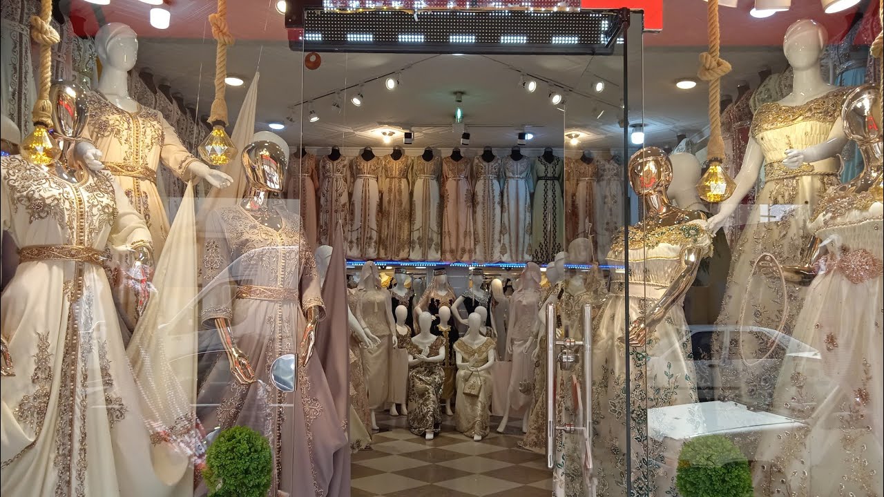 جولة في محل مسك الليل لتجهيزات العرائس وبيع الألبسة التقليدية والعصرية / ألبسة تقليدية جزائرية 2021